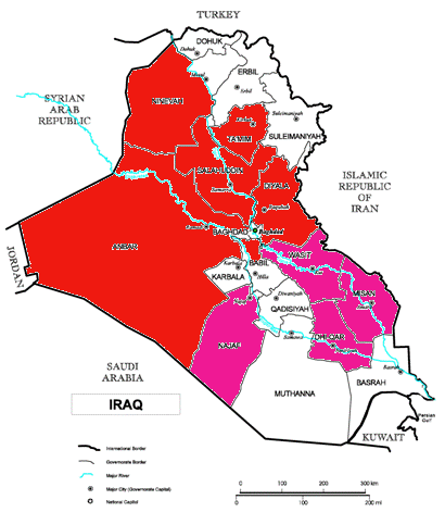the Sunni Arab provinces.