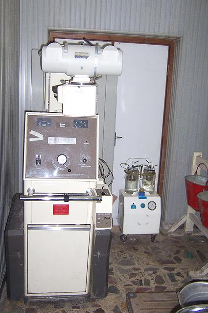Al-Noman Hospital actually relies on this ancient X-Ray machine on a regular basis.